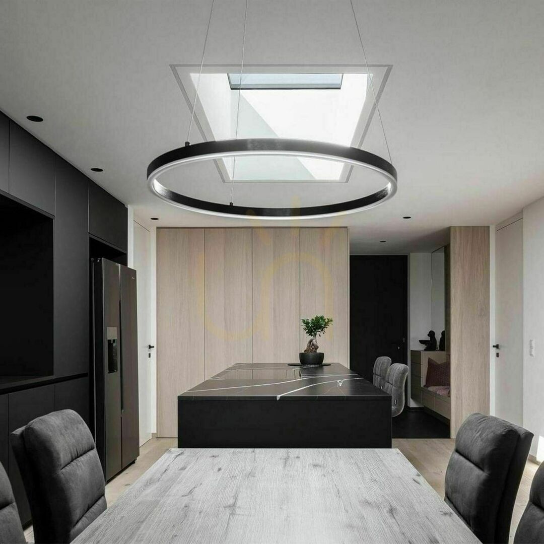 Šou Závesné LED svietidlo s.luce Ring biele Ø 60 cm Závesné LED svietidlo s.luce Ring biele Ø 60 cm