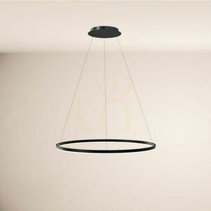 Závesné LED svietidlo s.luce Ring strieborné Ø 100 cm small 1