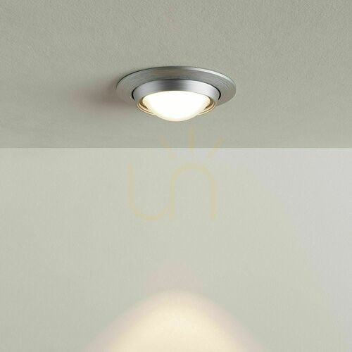 Skontrolujte Zapustené svietidlo s.luce Beam strieborné sklo Ø 11 cm