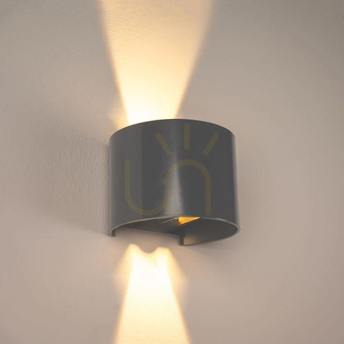 Skontrolujte Nástenné LED svietidlo s.luce Ixa antracit kov 10 W IP20 dimmable