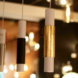 Závesné svietidlo s.luce Crutch čierne GU10 kovové 1-plameňové LED stmievateľné small 4