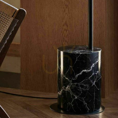 Skontrolujte Oblúková podlahová lampa s.luce Ball zlatá mramorová E27 220 cm