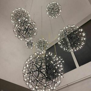 Luster s.luce Atom XL LED 3 gule 30/50/70 cm čierny chróm stmievateľný small 10