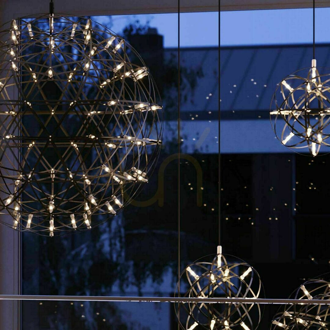 Šou Luster s.luce Atom XL chróm LED 3000 K 152 svetiel, stmievateľný Luster s.luce Atom XL chróm LED 3000 K 152 svetiel, stmievateľný