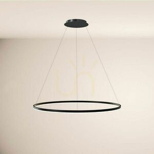 LED krúžkové závesné svietidlo s.luce Ring Ø 120 cm strieborné small 1