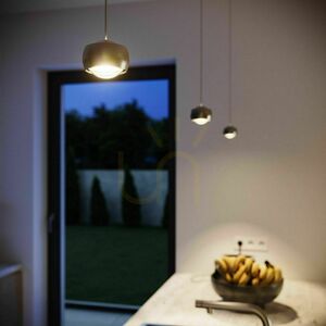 Závesné LED svietidlo s.luce Beam strieborné Ø 8 cm small 12