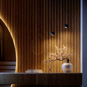 Závesné LED svietidlo s.luce Beam strieborné Ø 8 cm small 5