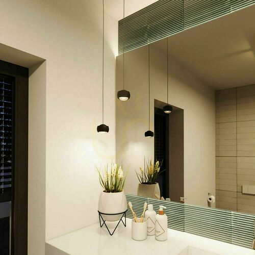 Skontrolujte Závesné LED svietidlo s.luce Beam strieborné Ø 8 cm