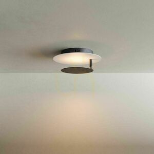 Prisadené stropné LED svietidlo s.luce Plate zlaté 60 cm kruhové stenové stropné small 10