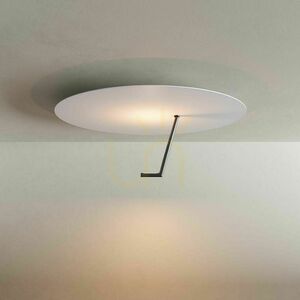 Prisadené stropné LED svietidlo s.luce Hook zlaté 45 cm 3000 K stmievateľné small 2