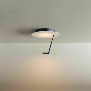 Prisadené stropné LED svietidlo s.luce Hook biele 45 cm 10 Prisadené stropné LED svietidlo s.luce Hook biele 45 cm small 10