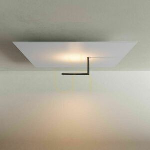 Prisadené stropné LED svietidlo s.luce Edge zlaté 30 cm, stmievateľné small 1