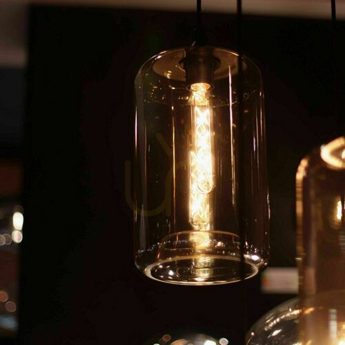 Skontrolujte Závesné svietidlo s.luce Cruet 160147, dymové sklo, E27, kábel 5 m