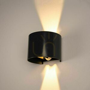 Nástenné svietidlo s.luce Ixa LED antracit 10 cm s pohybovým senzorom 4 Nástenné svietidlo s.luce Ixa LED antracit 10 cm s pohybovým senzorom small 4