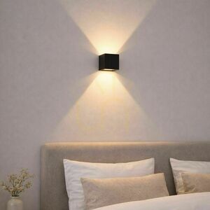 Nástenné svietidlo s.luce Ixa LED betónové s pohybovým senzorom small 14