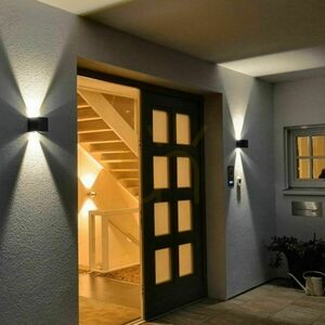 Nástenné svietidlo s.luce Ixa LED betónové s pohybovým senzorom small 3