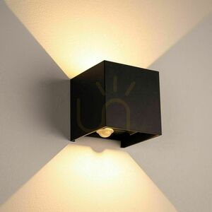 Nástenné svietidlo s.luce Ixa LED betónové s pohybovým senzorom small 0