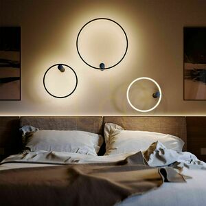 Prisadené stropné svietidlo s.luce Ring Air LED zlaté Ø 40 cm dimmable small 10