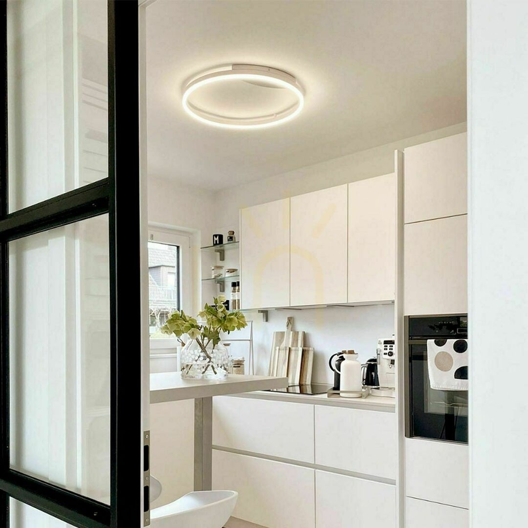 Náhľad Prisadené stropné svietidlo s.luce Ring LED biele 80 cm stmievateľné Prisadené stropné svietidlo s.luce Ring LED biele 80 cm stmievateľné