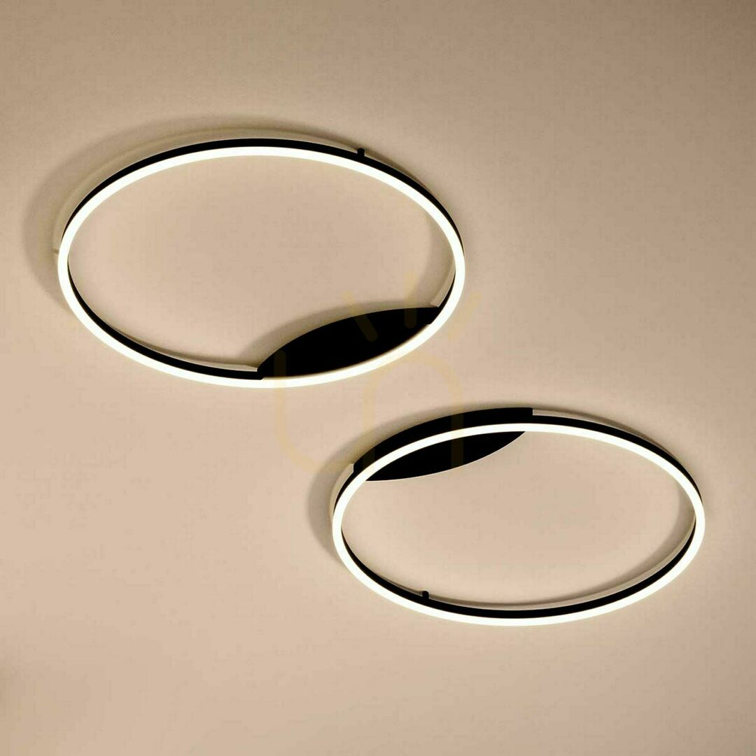 Náhľad Prisadené stropné svietidlo s.luce Ring LED biele 80 cm stmievateľné Prisadené stropné svietidlo s.luce Ring LED biele 80 cm stmievateľné