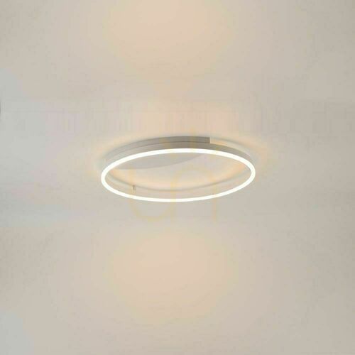 Skontrolujte Prisadené stropné LED svietidlo s.luce Ring, biele, 60 cm, stmievateľné