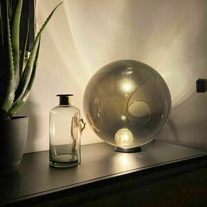 Stolná lampa s.luce Orb meď sklenená, moderná, E27, 30 cm small 3