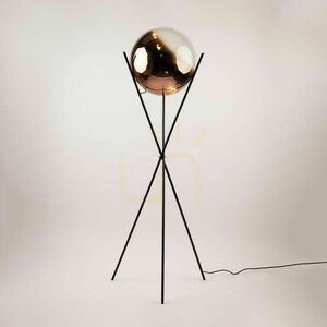 Stojanová lampa s.luce Orb Axis čierna sklenená 160 cm 5 Stojanová lampa s.luce Orb Axis čierna sklenená 160 cm small 5