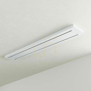 Prisadené stropné svietidlo s.luce Modular čierne kovové obdĺžnikové 200 cm small 14