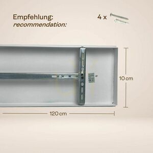 Prisadené stropné svietidlo s.luce Modular čierne kovové obdĺžnikové 200 cm small 5