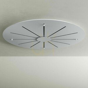 Luster s.luce Galaxy XXL čierny sklenené gule, 8-ramenný LED kruh small 7