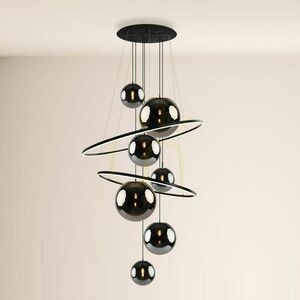 Luster s.luce Galaxy XXL LED sklenené gule 8-ramenný 150 cm small 6