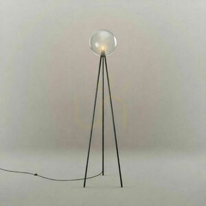 Stojacia lampa s.luce Orb Tripod 160 cm s hnedou sklenenou guľou 50 cm small 8