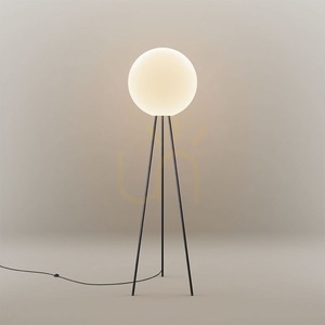 Podlahová lampa s.luce Orb Tripod biele sklo 160 cm small 6