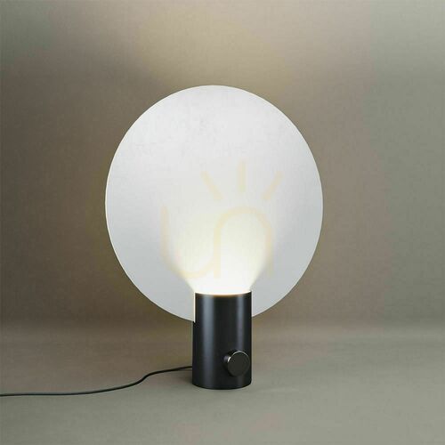 Skontrolujte Stolná lampa s.luce Cloud biela kovová 40 cm stmievateľná s otočným stmievačom