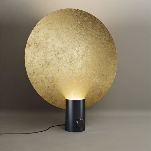 Skontrolujte Stolná lampa s.luce Cloud zlatá kovová 50 cm stmievateľná with otočným stmievačom