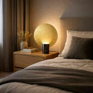 Stolná lampa s.luce Cloud zlatá kovová 50 cm stmievateľná with otočným stmievačom small 4