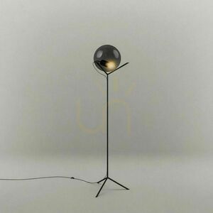 Stojacia lampa s.luce Orb meď sklo E27 170 cm small 8