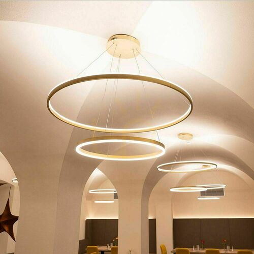 Skontrolujte Závesné svietidlo s.luce Ring LED zlaté 80/60 cm 2x 3000 K stmievané