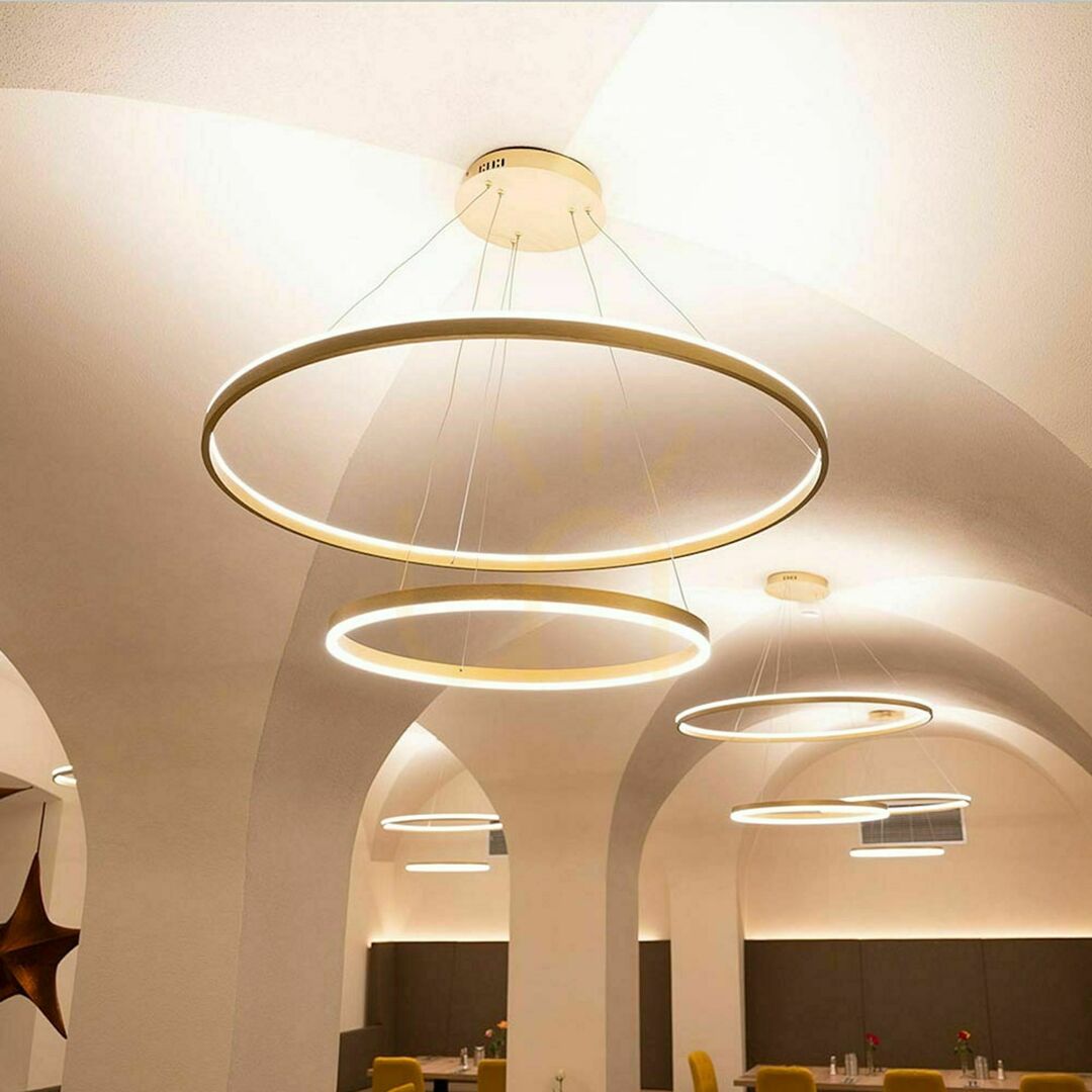Skontrolujte Závesné svietidlo s.luce Ring LED strieborné 2-plamenné 120 cm Závesné svietidlo s.luce Ring LED strieborné 2-plamenné 120 cm