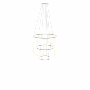 Luster s.luce Ring LED biely 3-ramenný, 80/60/40 cm, stmievateľný 12 Luster s.luce Ring LED biely 3-ramenný, 80/60/40 cm, stmievateľný small 12