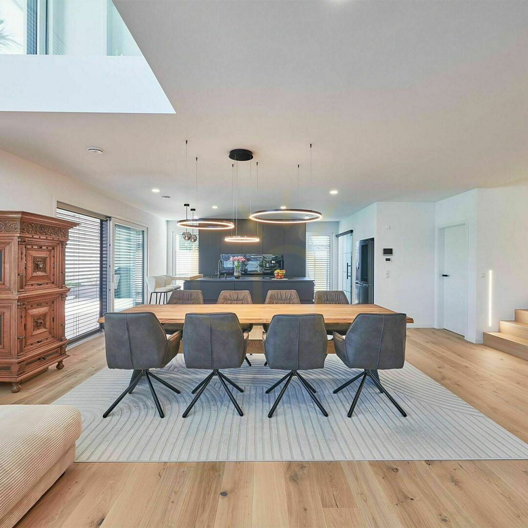 Náhľad Luster s.luce Ring LED 3-žiarové excentrické závesné svietidlo biele Luster s.luce Ring LED 3-žiarové excentrické závesné svietidlo biele