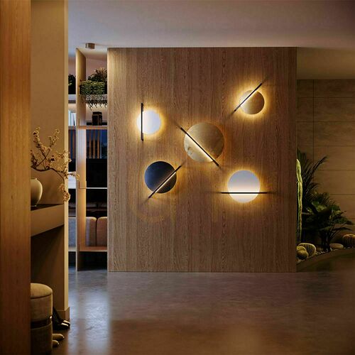 Skontrolujte Prisadené stropné LED svietidlo s.luce Artus zlaté 30 cm 36 W stmievateľné