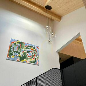 Luster s.luce Orb 3-ramenný čierny sklo kov E27 LED stmievateľný small 7