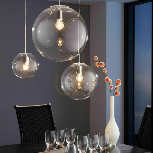 Skontrolujte Luster s.luce Orb čierny 3-ramenný sklenený moderný