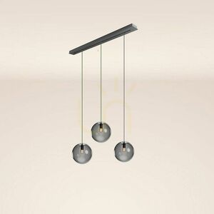 Závesné svietidlo s.luce Orb 3xE27 sklo kov Ø 30 cm chróm small 7