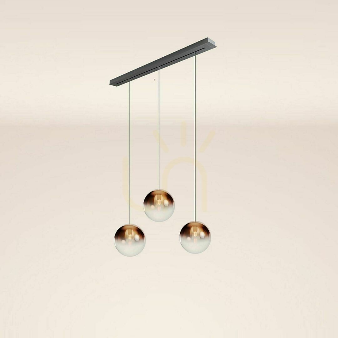 Šou Luster s.luce Orb biely sklo kov 3x E27 Ø30 cm Luster s.luce Orb biely sklo kov 3x E27 Ø30 cm