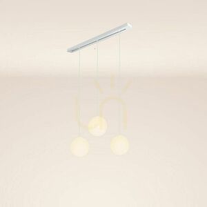 Závesné svietidlo s.luce Orb dymové sklo 3x E27 Ø30 cm small 12