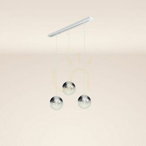 Lustre s.luce Orb zlaté sklo 3x E27 Ø 30 cm, 150 cm kábel small 14