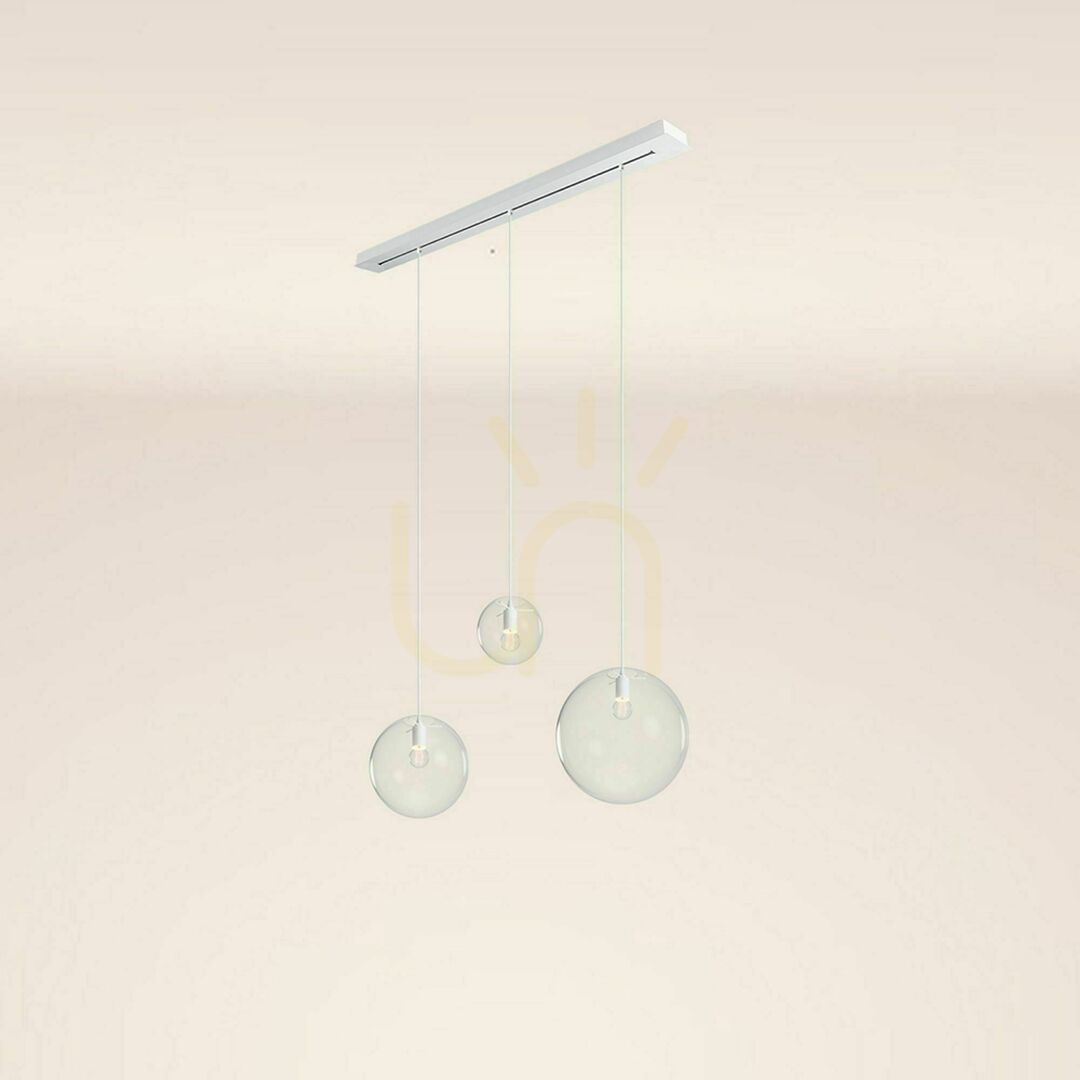 Displej Luster s.luce Orb dymové sklo, 3 svetlá, Ø 20/30/40 cm Luster s.luce Orb dymové sklo, 3 svetlá, Ø 20/30/40 cm