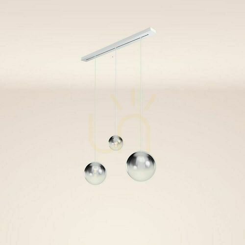 Skontrolujte Závesné svietidlo s.luce Orb dymové sklo 3x E27 do jedálne